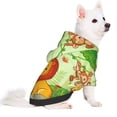 thumbnail image 2 of Fotbe African Animals in the Jungle Sudadera con Estampado para Perros Pequeños – Suéter con Capucha para Mascotas, Tela Suave de Forro Polar con Bolsillo-Small, 2 of 7