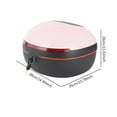 thumbnail image 6 of Baoblaze Motorcycle Easy Installation Premium Motorcycle Storage Box Carrier Pink, 6 of 6