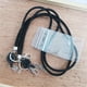 thumbnail image 3 of 1 juego de porta credencial retráctil para tarjeta de identificación, carrete colgante para credencial, funda impermeable para tarjeta, 3 of 6