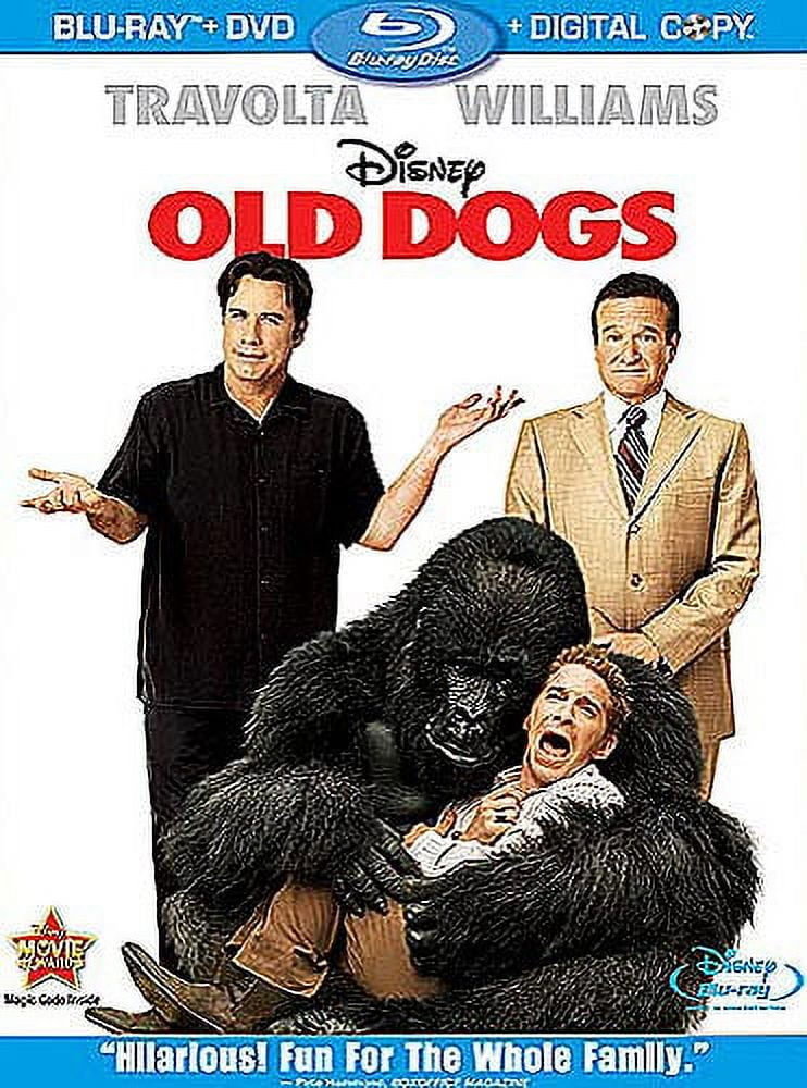 Old Dogs Movie - Blu-ray, DVD, and Digital Copy Combo - Walmart.com