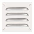thumbnail image 1 of Cubierta de Ventilación de Acero Inoxidable Uxcell 4x4" con Malla Incorporada Plata, 1 of 6