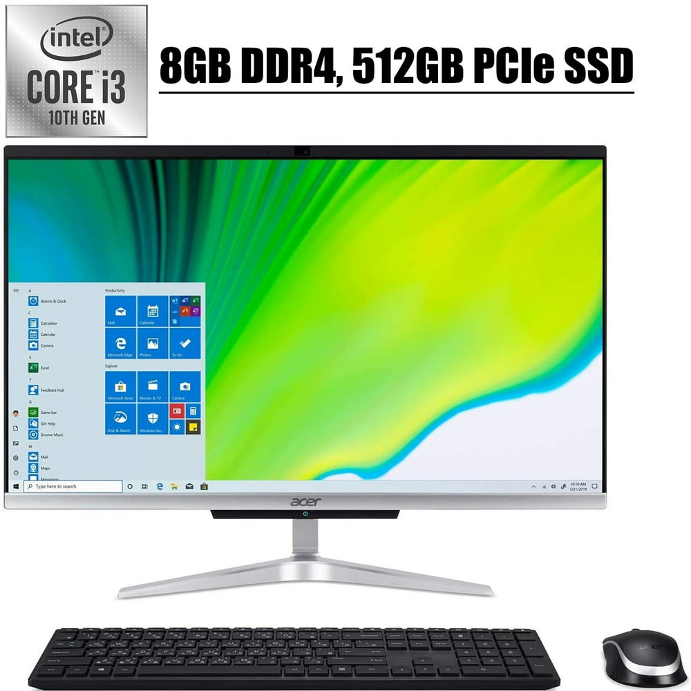 2020 Flagship Acer Aspire 24 AllinOne Premium Desktop Computer I 23.8