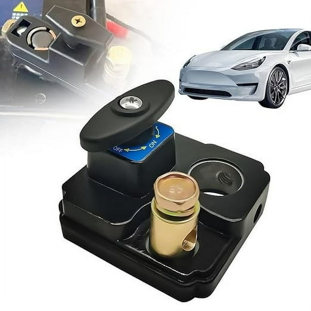 SPOORYYO Battery Disconnect Switch - Heavy Duty Battery Cut Off Isolator Kill Switch for 12V/24V Cars & Trucks, Automotive Power Shut Off