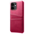 thumbnail image 2 of For Oppo Reno13 F 5G Case Dual Card Slots PU Leather + Hard PC Phone Cover - Rose Gold, 2 of 5
