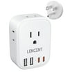 Presto Plug Portable Power Adaptor, Electric Outlet Extender with 2 USB ...