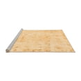 thumbnail image 2 of Ahgly Company Machine Washable Indoor Rectangle Abstract Orange Modern Area Rugs, 8' x 12', 2 of 4