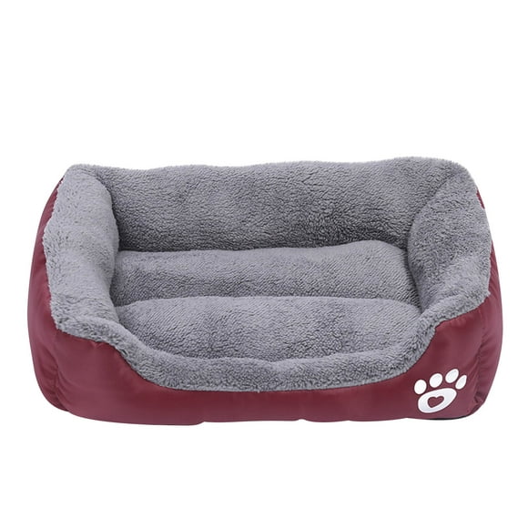 jovati Pet Winter Warm Pet Square Bed Pet Supplies Cat And Dog Sleeping Bed