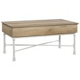 thumbnail image 3 of Sauder Canal Street Lift Top Coffee Table in Coastal Oak, 3 of 11