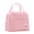 thumbnail image 1 of Box Lunch Bag High Capacity Reusable Tote Heat Preservation Dinner Insulation Hangbag, 1 of 5