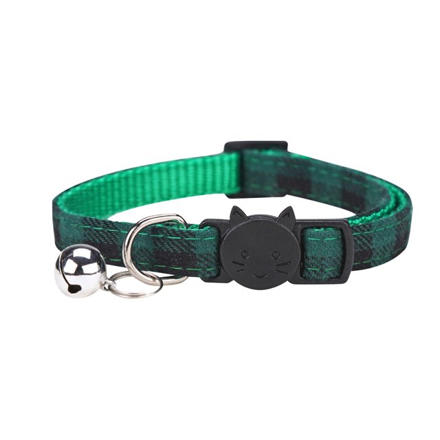 Stylish Breakaway Cat Collar with Woven Nylon Neckband for Secure Everyday Pet Wear