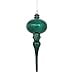 thumbnail image 3 of Vickerman N174562D 8 x 2.75 in. Sea Blue Shiny Final Ornament - 3 per Bag, 3 of 3