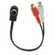 thumbnail image 2 of 1pc AUX Adaptador Input Cable Fuente de sonido Coche KCA-121B a RCA Carroceria Durable Zulema Cable de entrada auxiliar, 2 of 7