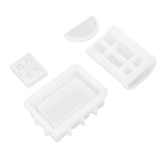 Moldes De Silicona Para Cofre Del Tesoro, Moldes De Caja De Resina Duraderos Reutilizables Resistentes A Altas Y Bajas Temperaturas Para Regalos ANGGREK Otros