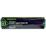 Greenlee 655 Durable Carbide Quick Change Cutter Set for Stainless Steel - 4pc