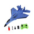 thumbnail image 3 of Avión RC de 2 canales, avión RC de espuma, ligero, portátil, listo, fácil de volar, avión de Control remoto planeador RC de regalo para y niñas Azul, 3 of 9