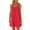 Clearance-Red, variant on Fartey Summer Dresses for Women 2025 Vacation Trendy Sleeveless Mini Dress Solid Color Tank Dress Loose Casual Scoop Neck Sundress Brown S-2XL