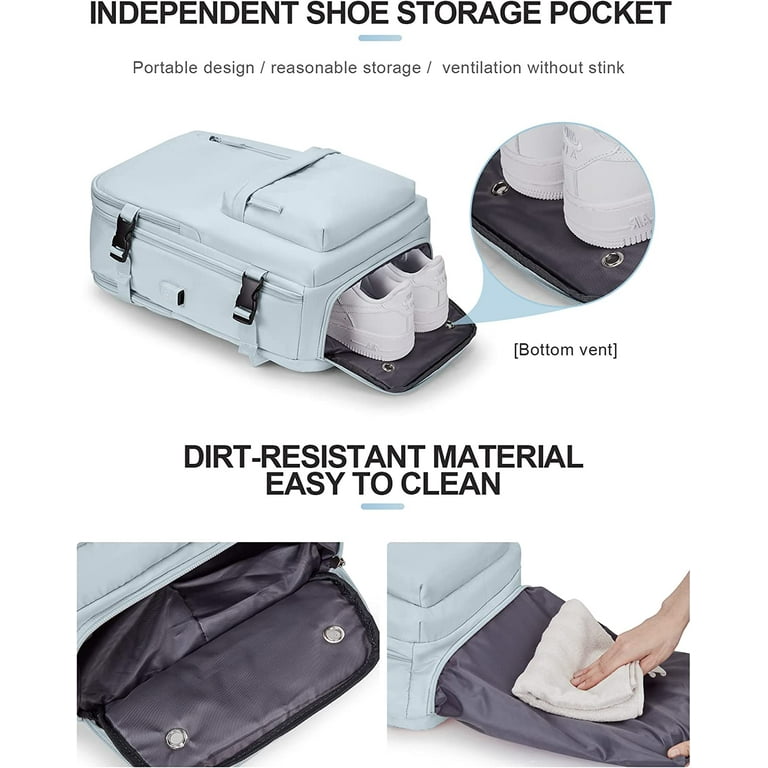 Backpack clearance shoe storage