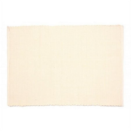 

Mr. MJs Trading AG-01306S-4 19 in. Ribbed Placemats Natural - Set of 4