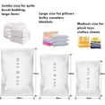 thumbnail image 2 of LOSTYE 6-Pack Vacuum Storage Bags for Clothes, Duvets, Bedding, Pillows, 2 of 5