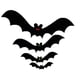thumbnail image 1 of Clearance! Halloween Decorations! Halloween Black Magnetic Bats, Indoor Or Outdoor Magnets, 16 Pieces Buy 2 Get 3, 1 of 4