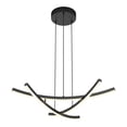 thumbnail image 1 of Artika Orly Modern LED Pendant Light, Matte Black, 1 of 8