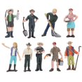 thumbnail image 1 of Herwey Farmer Models, Farmer Dolls Safe For Desks For Bookcases, 1 of 8