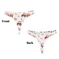 thumbnail image 3 of Balery Tractor With Farm Animals Tangas de Algodón para Mujer con Estampado – Ropa Interior Sexy, Transpirable, G-string-X-Small, 3 of 6