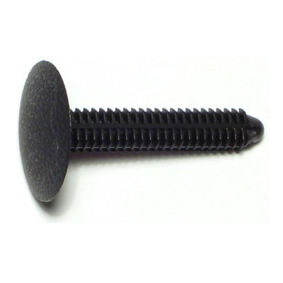 9/32" x 1.8" Black Plastic Hole Flex Retainers PSC-071 (10 pcs.)