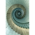 thumbnail image 2 of Looking Up The Spiral Staircase Of The Lighthouse Poster Print, 2 of 2