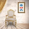 thumbnail image 3 of Delamater, Rob 9x14 Gold Ornate Wood Framed with Double Matting Museum Art Print Titled - Primary Tribal Shapes I, 3 of 4