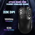thumbnail image 2 of Ratón para juegos ATTACK SHARK X11SE ligero 59 g 22000 DPI, 2 of 9