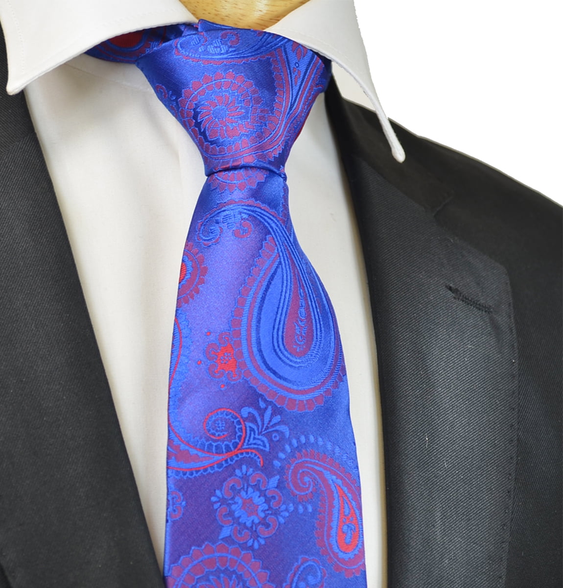 Royal Blue Hand Made Classic Paisley Men's Ties