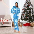 thumbnail image 7 of FORMRS Onesies Pajama for Adults Unisex Hoodie Winter Jumpsuit One Piece Sleepwear, Sizes S-2XL, Blue Bears, 7 of 7