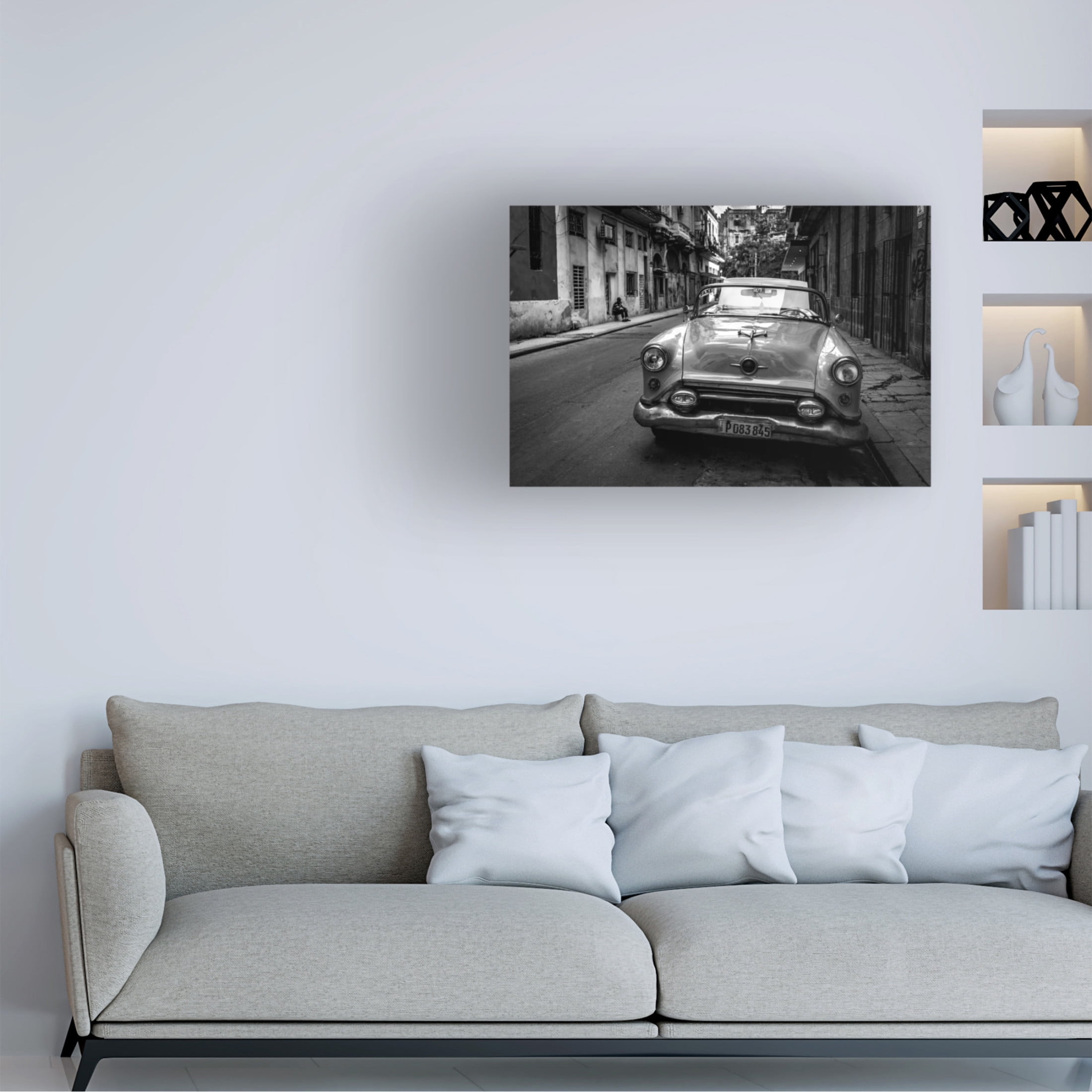 Trademark Fine Art Koji Morishige Habana street Canvas Wall Art