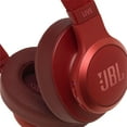 thumbnail image 6 of JBL Live 500BT On-Ear Wireless Headphones with Voice Assistant (Red), 6 of 7