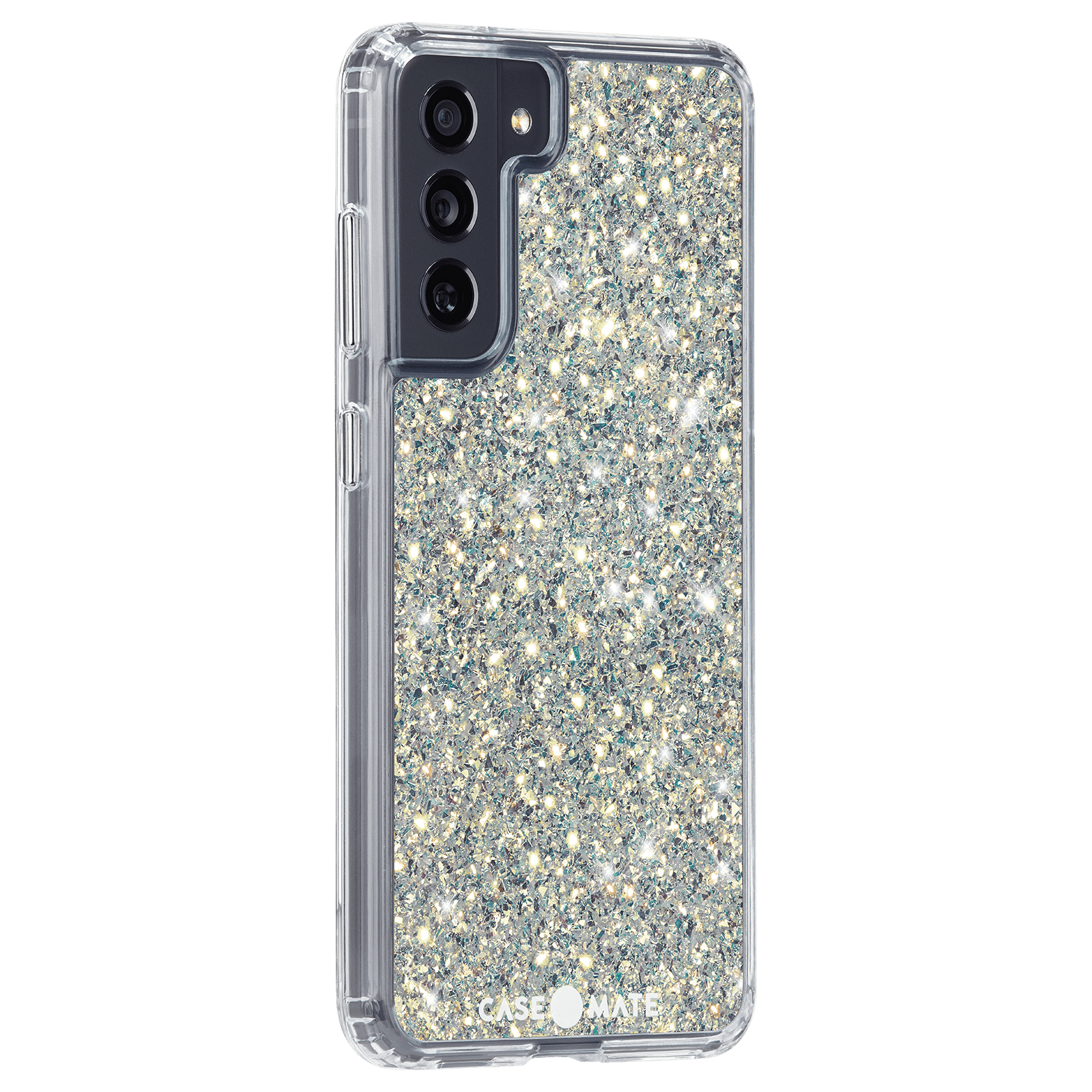 Case-Mate Samsung Galaxy S21 FE 5G Case [Wireless Charging Compatible] - 10Ft. Drop Protection - Twinkle Stardust
