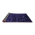 thumbnail image 2 of Ahgly Company Indoor Rectangle Abstract Purple Modern Area Rugs, 2' x 5', 2 of 4