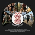 thumbnail image 7 of Uemuo Hand Drawn Strawberry Pattern Men's Muscle Shirts Sleeveless Dry Fit Gym Workout Tank Top Lightweight Sports Tank Top Beach Tank Top, Loose-fit Sleeveless Shirt-3X-Large, 7 of 7