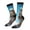 3 Black, variant on Blue Sky Winged Cat Print Adult Socks for Men & Women,Calf Socks, Ankle Socks,Boots Socks,Breathable Casual Sock,Unisex Crew Socks