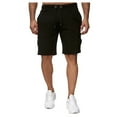 thumbnail image 3 of alcepopk Cargo Shorts for Men Below The Knee Mens Cargo Shorts with Multi-Pockets Men's Long Shorts for Camping Hiking(Black,XL), 3 of 7