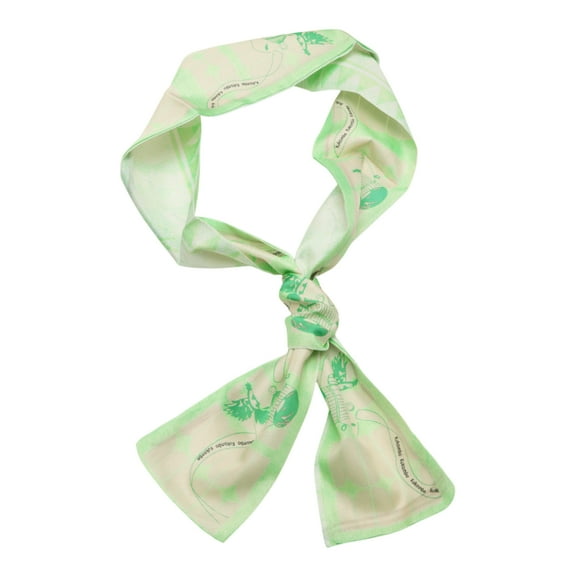 Unique Bargains 1 Pc Headband Bird Cage Long Ribbon Hairband for Women Light Green