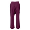 thumbnail image 3 of Domuza Scrubs Pant for Men Scrub Casual Lightweight Color Work Pants/Caregiver with Side Pockets Dark Purple M, 3 of 4