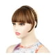 thumbnail image 3 of Peluca con diadema trenzada ligera de moda, flequillo, patillas dobles, flequillo recto, peluca, flequillo, flequillo, 3 of 5