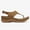 Brown, variant on Orthopedic Sandals for Women Wide Width Arch Support Dressy Flip Flop Walking Shoes Size 7.5