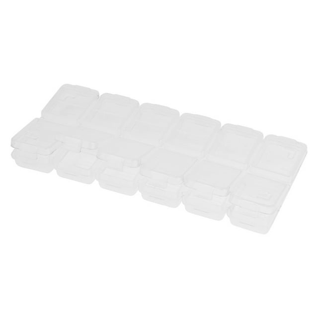 Maoww Diamond Painting Tools Organizer Beads Container Rhinestone Embroidery Stone Geometric Jewelry Storage Box