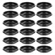 thumbnail image 1 of 100Pcs Seasoning Dish Disposable Saucer Appetizer Plate for Home Hotel, 1 of 3