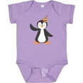 thumbnail image 3 of Inktastic Cute Penguin, Penguin With Party Hat Boys or Girls Baby Bodysuit, 3 of 5