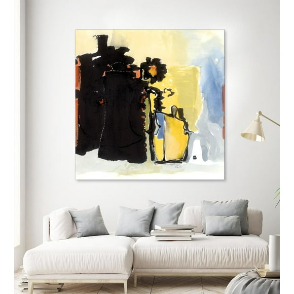 "Vases Collage" Fine Art Giant Canvas print 54"x54"