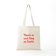 thumbnail image 5 of CafePress - No Such Thing As Santa Tote Bag - Unisex Canvas Tote Bag, Beige, 1-Piece, 5 of 6