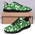 thumbnail image 4 of St Patricks Day Shoes for Women Men Running Sneakers Breathable Casual Sport Tennis Shoes Black Size 8, 4 of 5